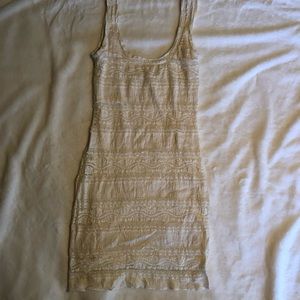 Lacy Cream Dress